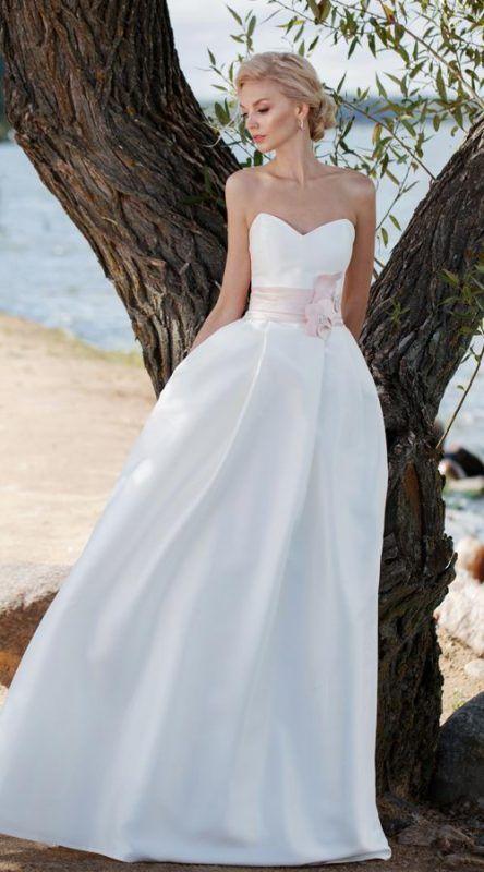 длинное свадебное платье